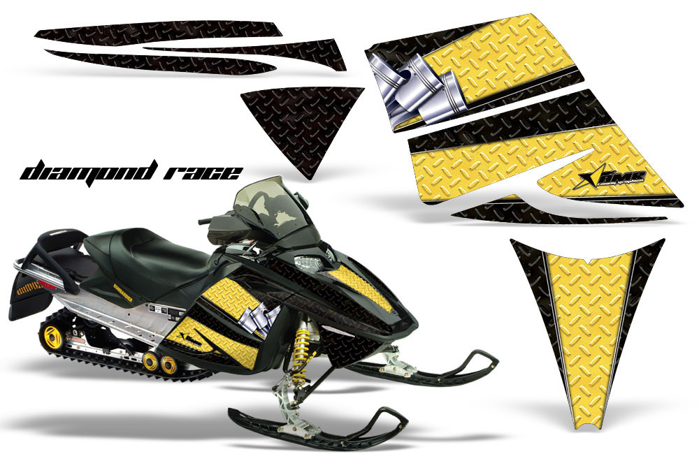 Ski-Doo Rev Graphics Kit DR B Y